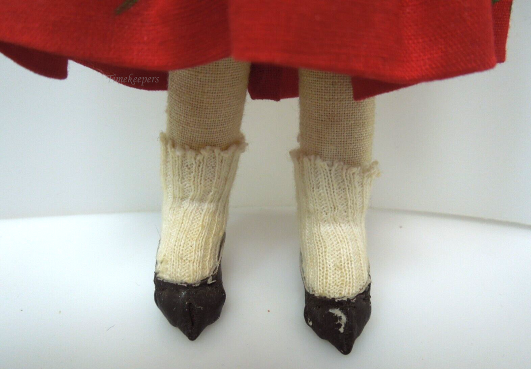 s541 Vintage Polish doll Handmade Polish Folk Art