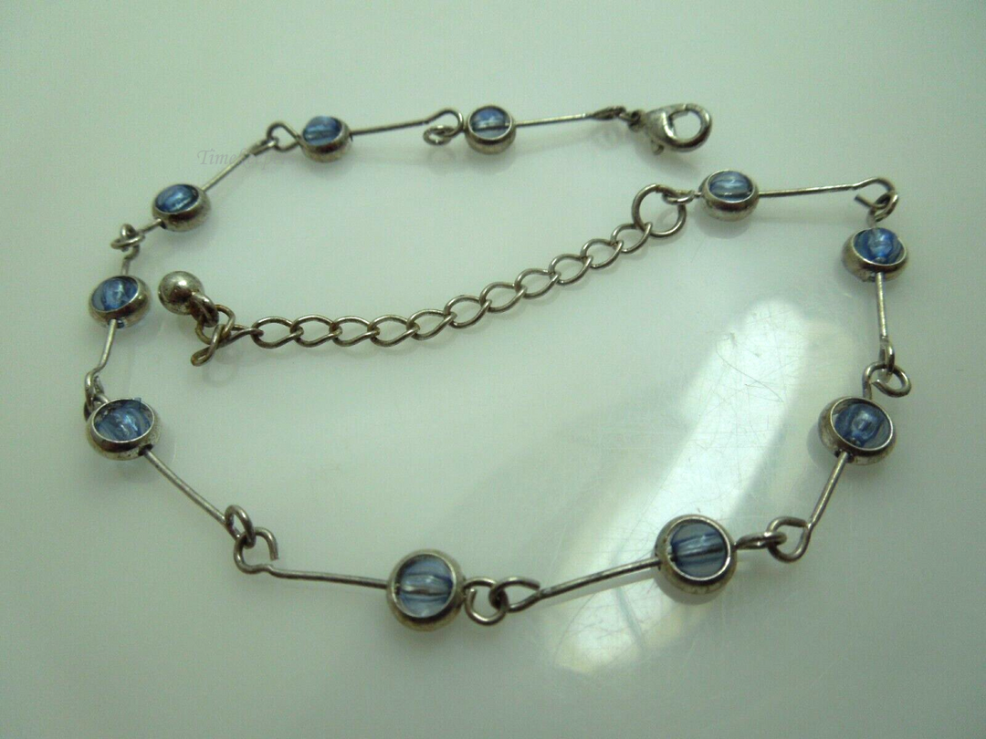 s720 Vintage Sterling Silver Link Bracelet