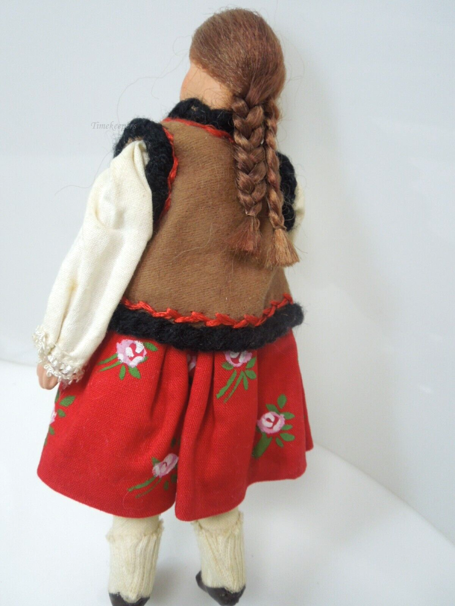 s541 Vintage Polish doll Handmade Polish Folk Art