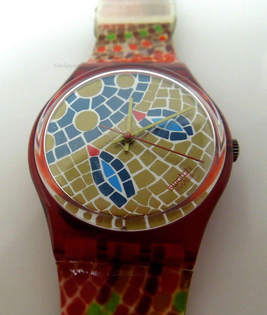 s490 Swatch+ Dummy-Variant+ Gent GR107P1 Ravenna Very Rare  