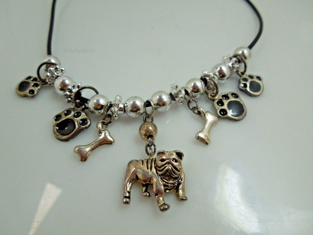 t036 Bulldog Jewelry for Women, Dog Mom gifts Bracelet paw print bone Necklace