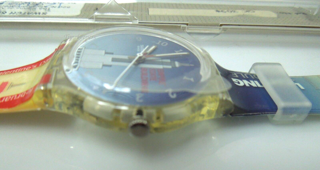 s756 Swatch - Empire State Building Watch GK309 New York City Lighting Schedule