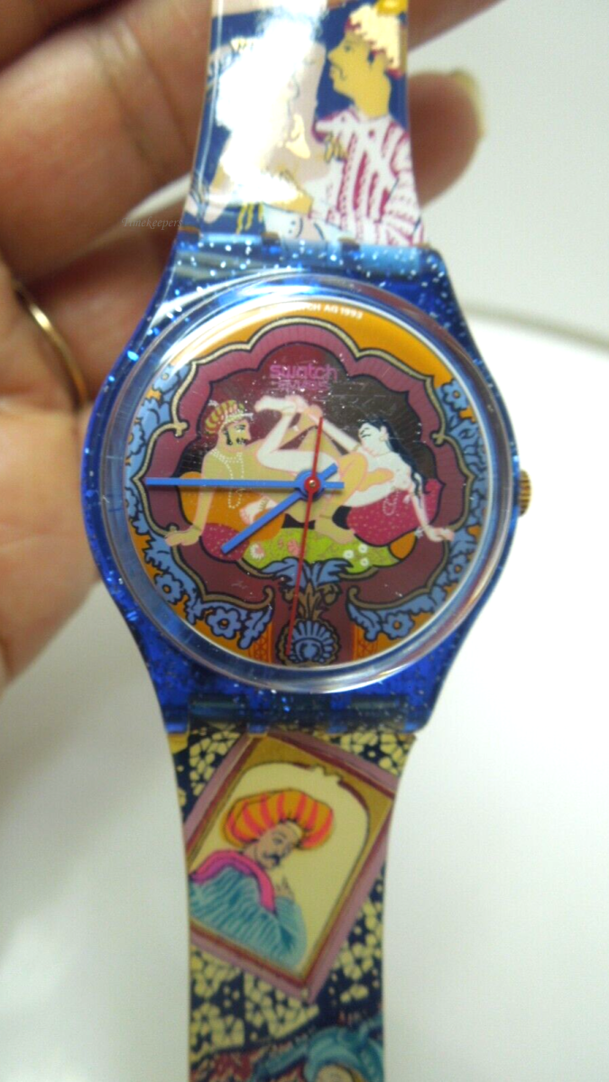 s470 Swatch Kamasutra Limited Edition Watch New In Box Model GN136