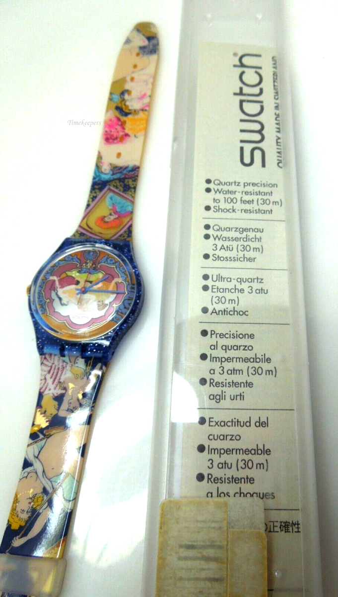 s470 Swatch Kamasutra Limited Edition Watch New In Box Model GN136