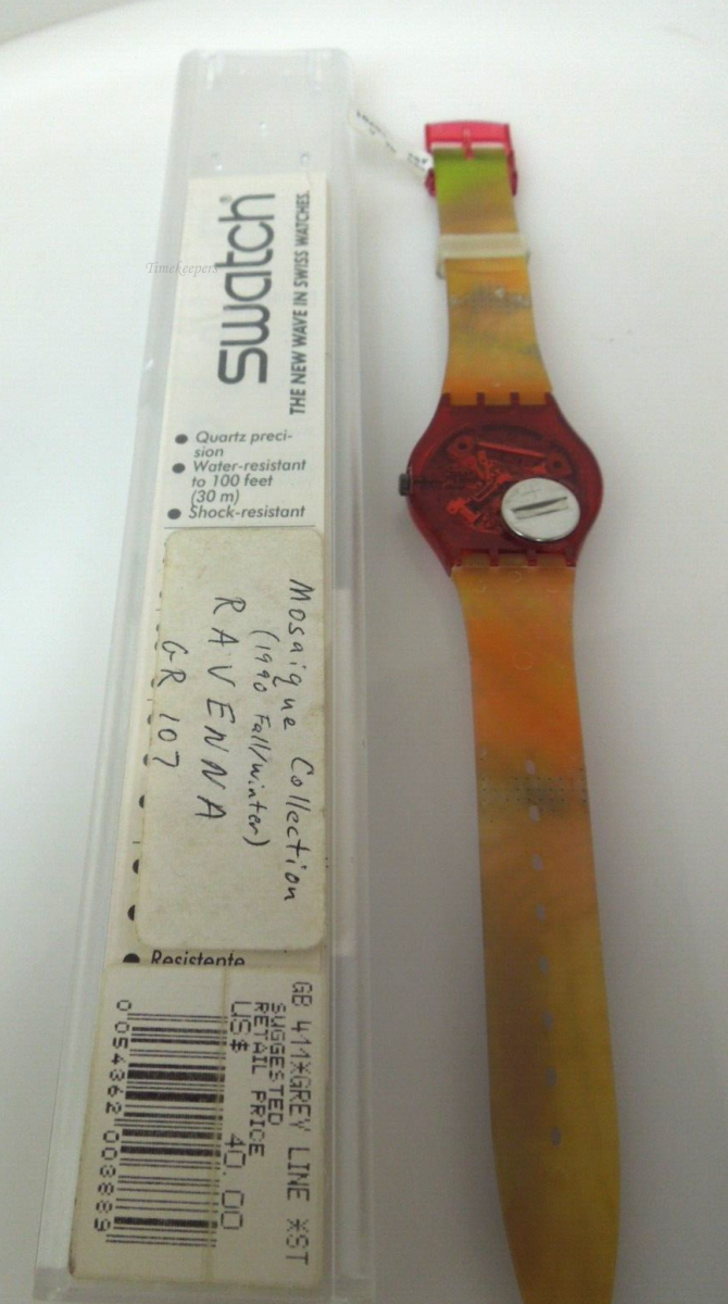 s490 Swatch+ Dummy-Variant+ Gent GR107P1 Ravenna Very Rare  