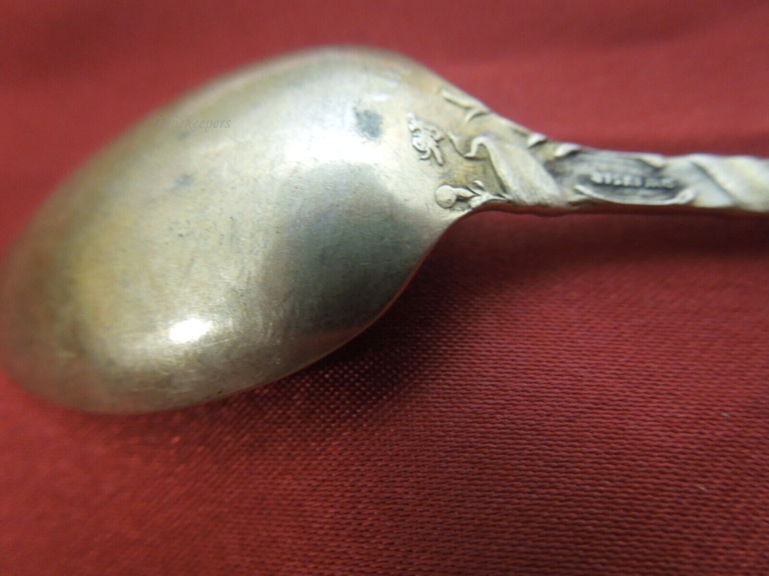 t096 1893 Columbian Exposition Sterling Silver Souvenir Spoon