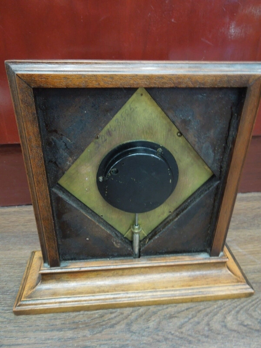 s850 Vintage Rare Black Starr Frost Desk Mantle Mechanical Clock