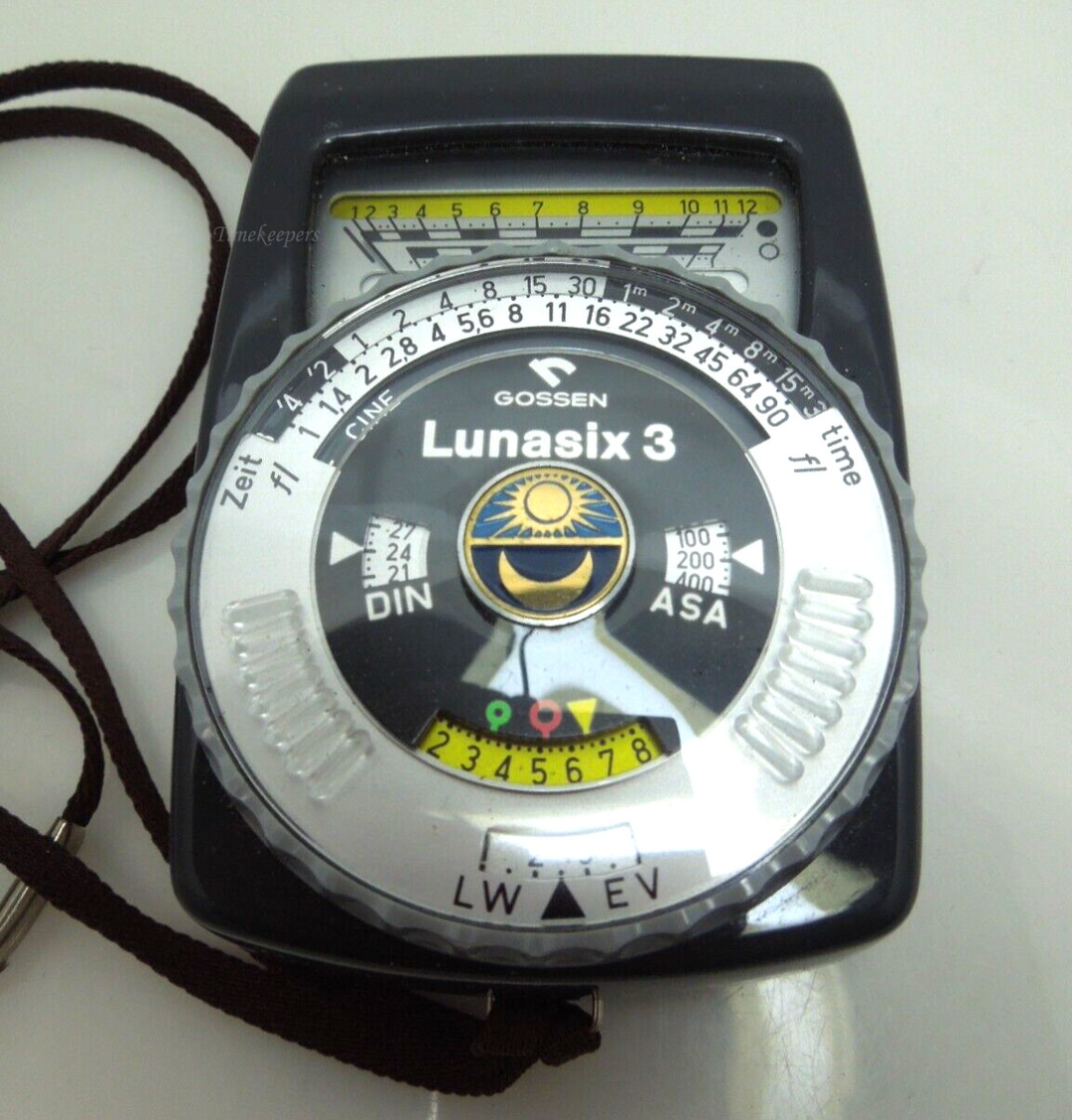 s580 Gossen Lunasix 3 Gray Ambient Light Meter (Euro Luna-Pro S)