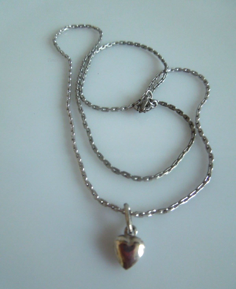 s315 Petite Heart Necklace, Girls necklace, Girls Pendants, Heart Necklace