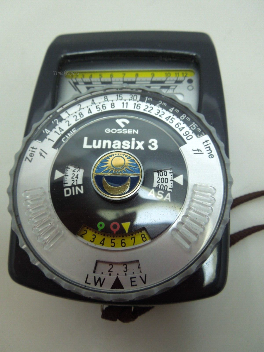 s580 Gossen Lunasix 3 Gray Ambient Light Meter (Euro Luna-Pro S)