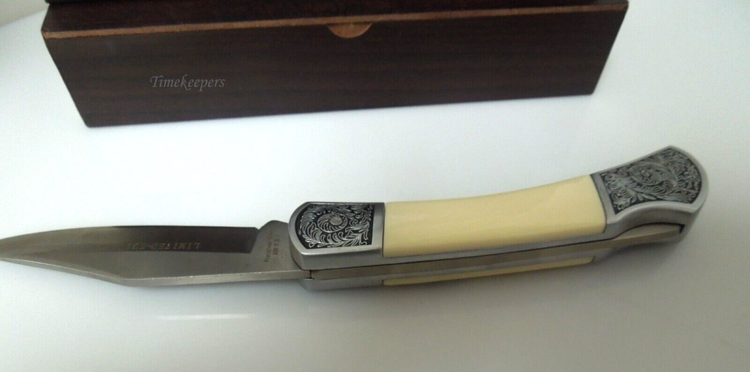 s457 FALKNER Limited Edition Stainless Steel 420 P.R.C. Pocket Knife Collector's