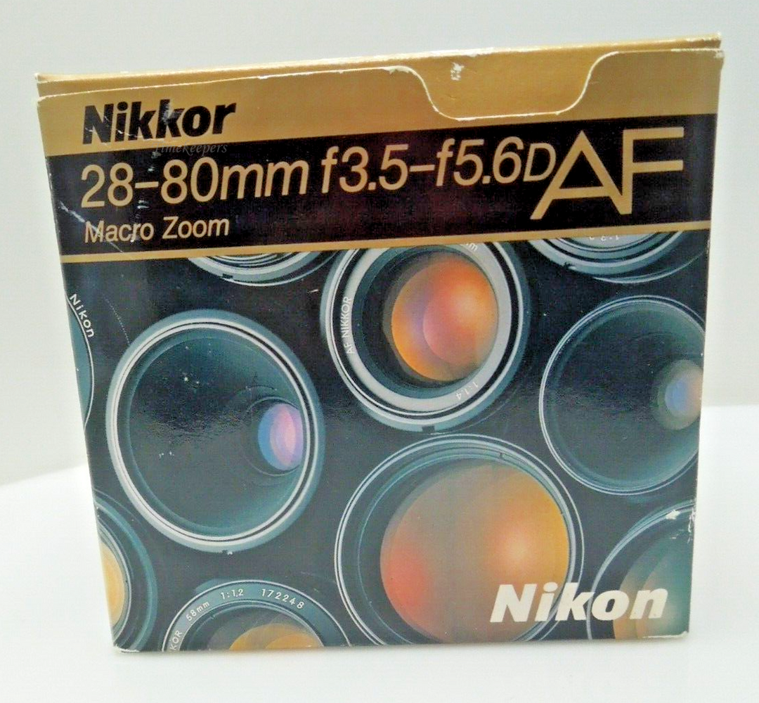 s614 Nikon Nikkor 28-80mm f3.5-f5.6D Macro Zoom Lens