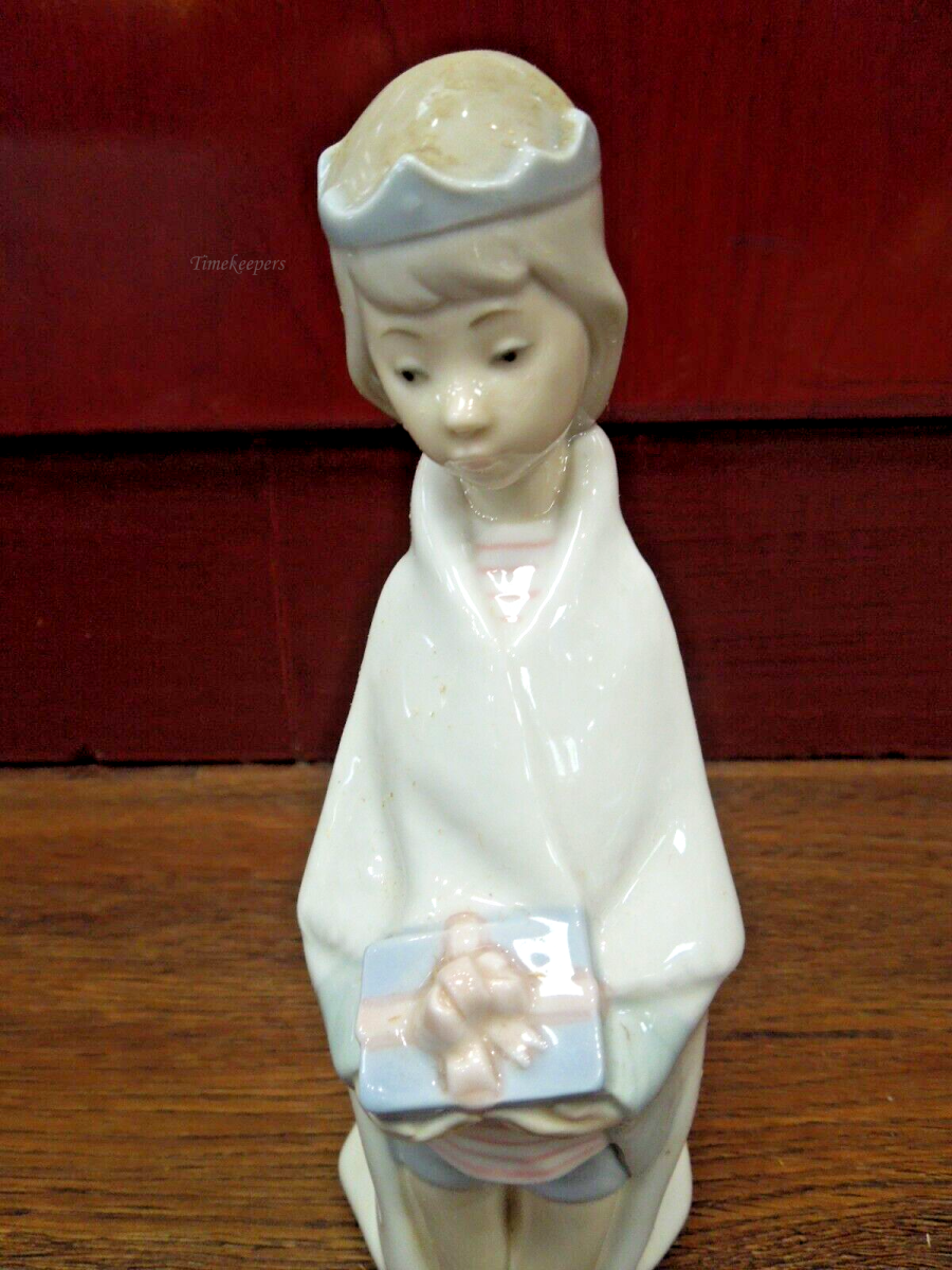 s666 Lladro Young King MELCHIOR Christmas Nativity Figurine #4673 GREAT COND with Original Box