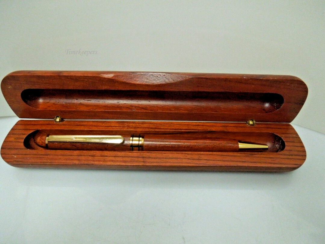 t028 Wooden Ink Pen with wooden case