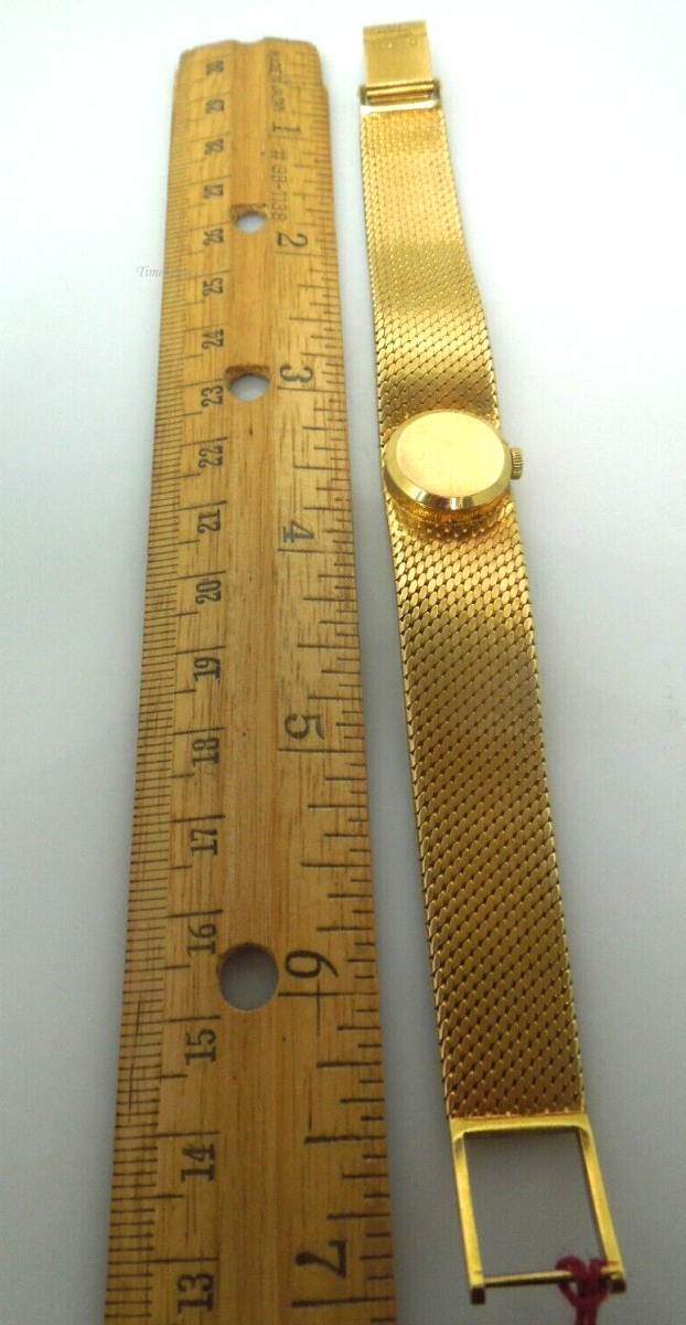 s210 Premium 18kt Yellow Gold Patek Philippe Geneve Swiss Wrist Watch Bracelet