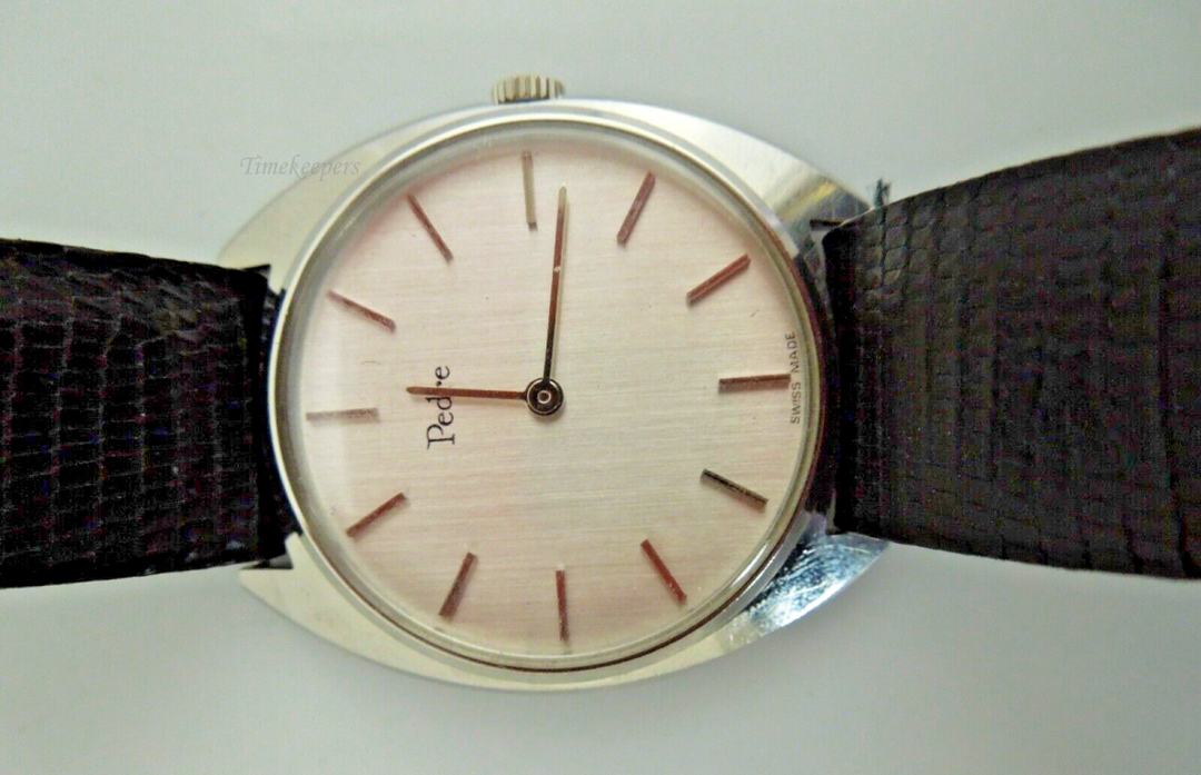 t002 Vintage Pedre Swiss Made Mechanical Watch