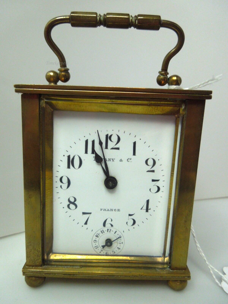 s374 Tiffany &amp; Co. Grand Sonnerie Carriage Clock