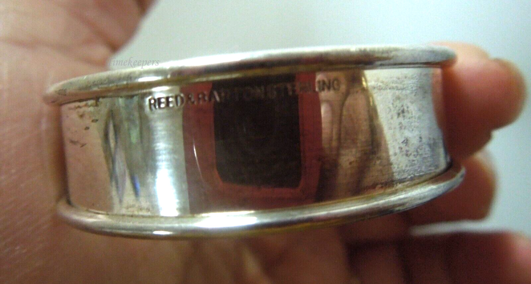 s361 Vintage Reed and Barton Sterling Silver Napkin Ring