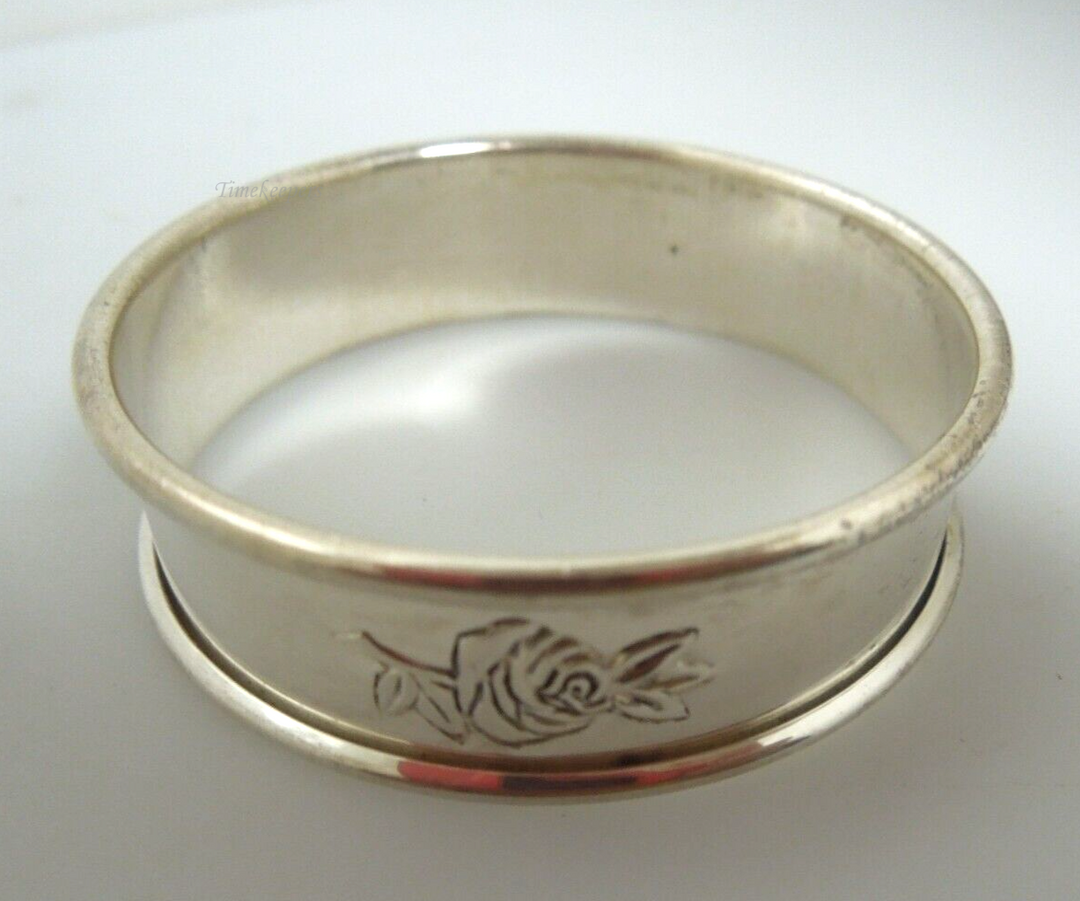 s361 Vintage Reed and Barton Sterling Silver Napkin Ring