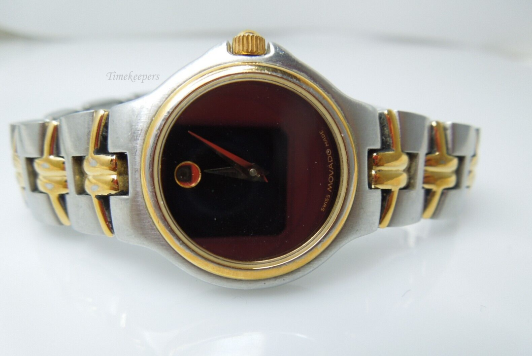 t046 Movado 81. A1. 8272 Women's Ladies Two Tone Quartz Watch