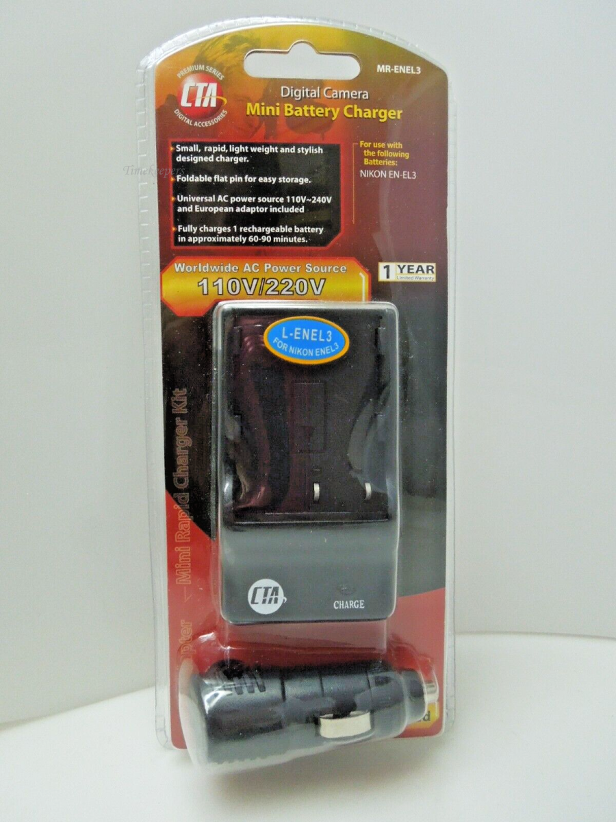 s587 NEW CTA Digital Camera Quick Charger For Nikon EN-EL3 Battery  