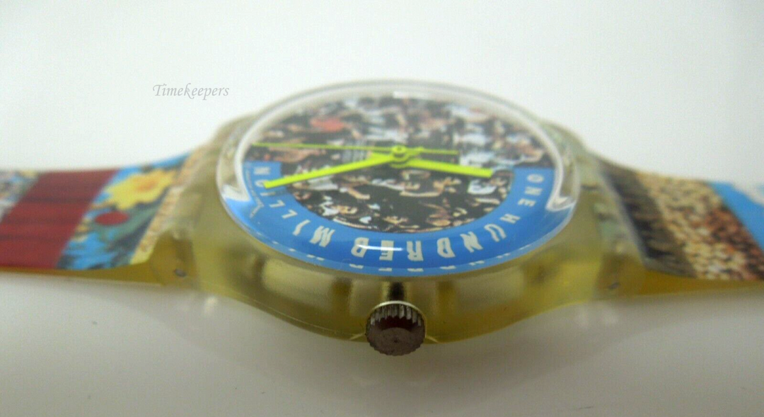 s497  Swiss Made One Hundred Million People Swatch Watch