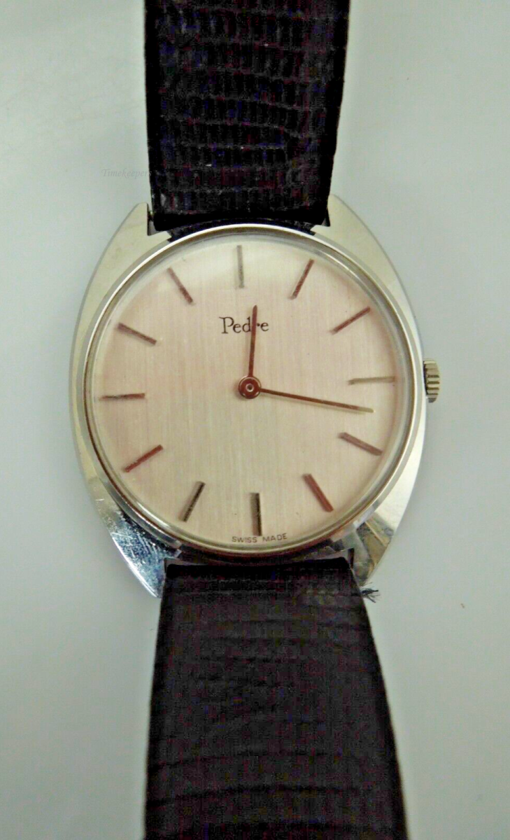 t002 Vintage Pedre Swiss Made Mechanical Watch
