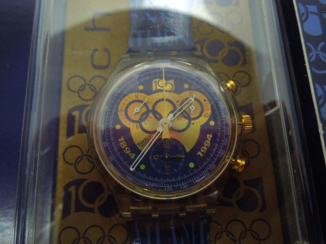 s507 NIB Swatch 1894-1994 One Hundred Years Of Olympic Movement Watch –  TimeKeepersOlive