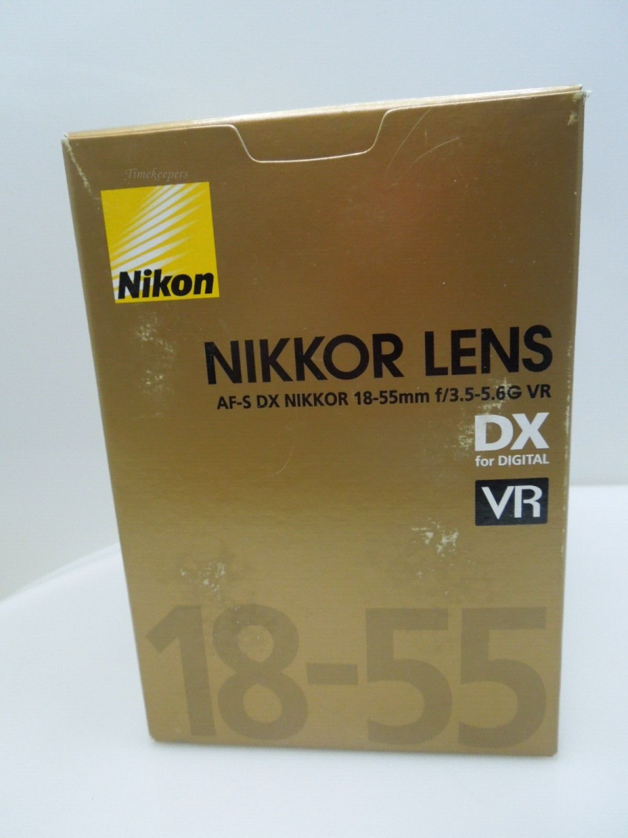 s615 Nikon Nikkor AF-P 18-55mm f/3.5-5.6G VR Lens -DX for Digital Black Pre-owned in Original Box  